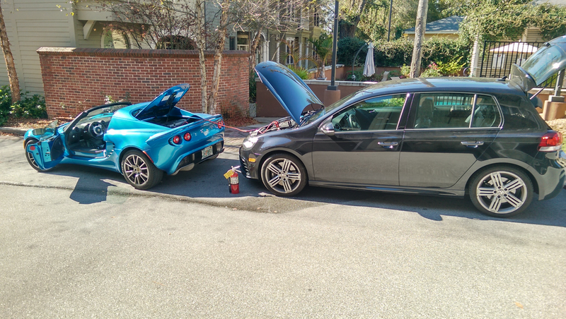 Illustration for article titled A week away means dead battery, and a search for belt squeal.